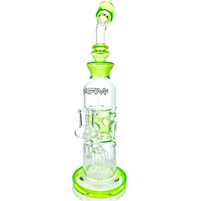 12" AFM Glass Aurora Quad Showerhead Dab Rig