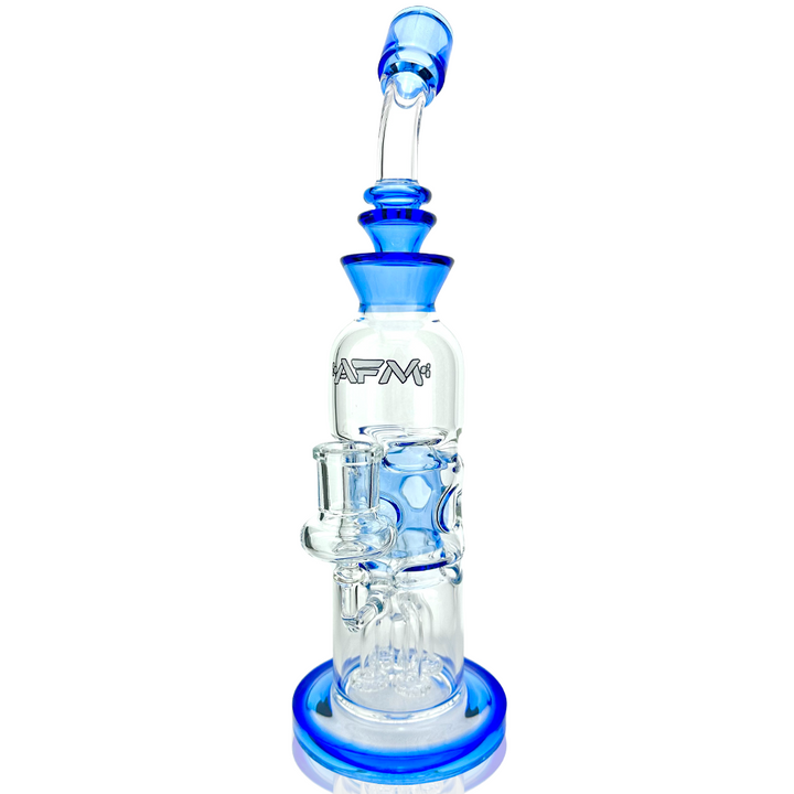 12" AFM Glass Aurora Quad Showerhead Dab Rig | AFM Smoke