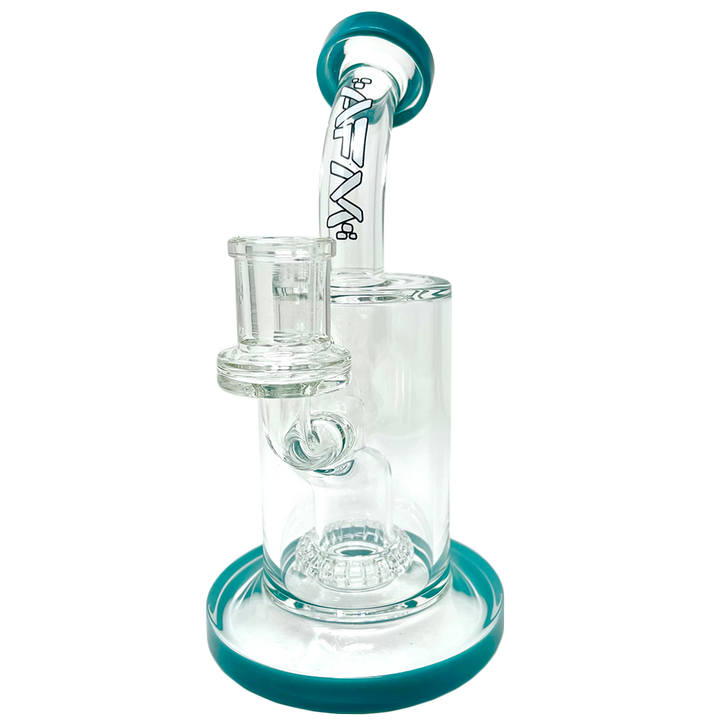 8" AFM Wave UFO Perc Glass Dab Rig + Banger Box Set | AFM Smoke