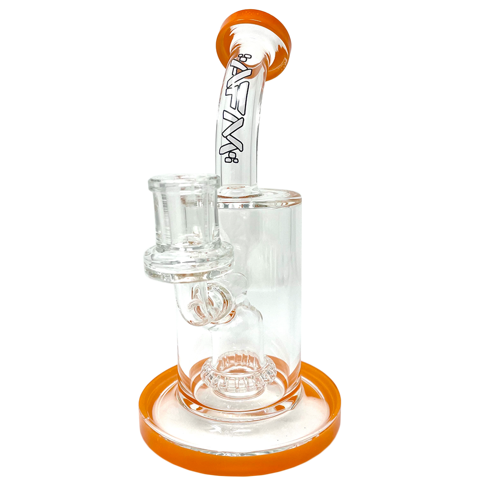 8" AFM Wave UFO Perc Glass Dab Rig + Banger Box Set | AFM Smoke