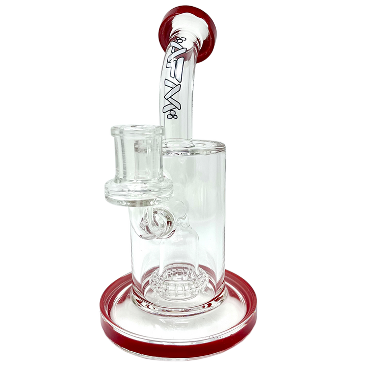 8" AFM Wave UFO Perc Glass Dab Rig + Banger Box Set | AFM Smoke
