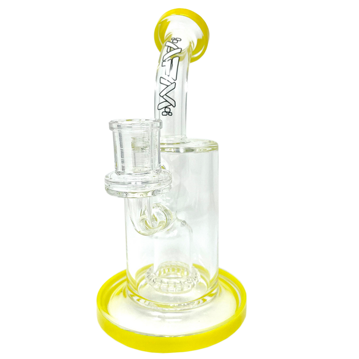 8" AFM Wave UFO Perc Glass Dab Rig + Banger Box Set | AFM Smoke
