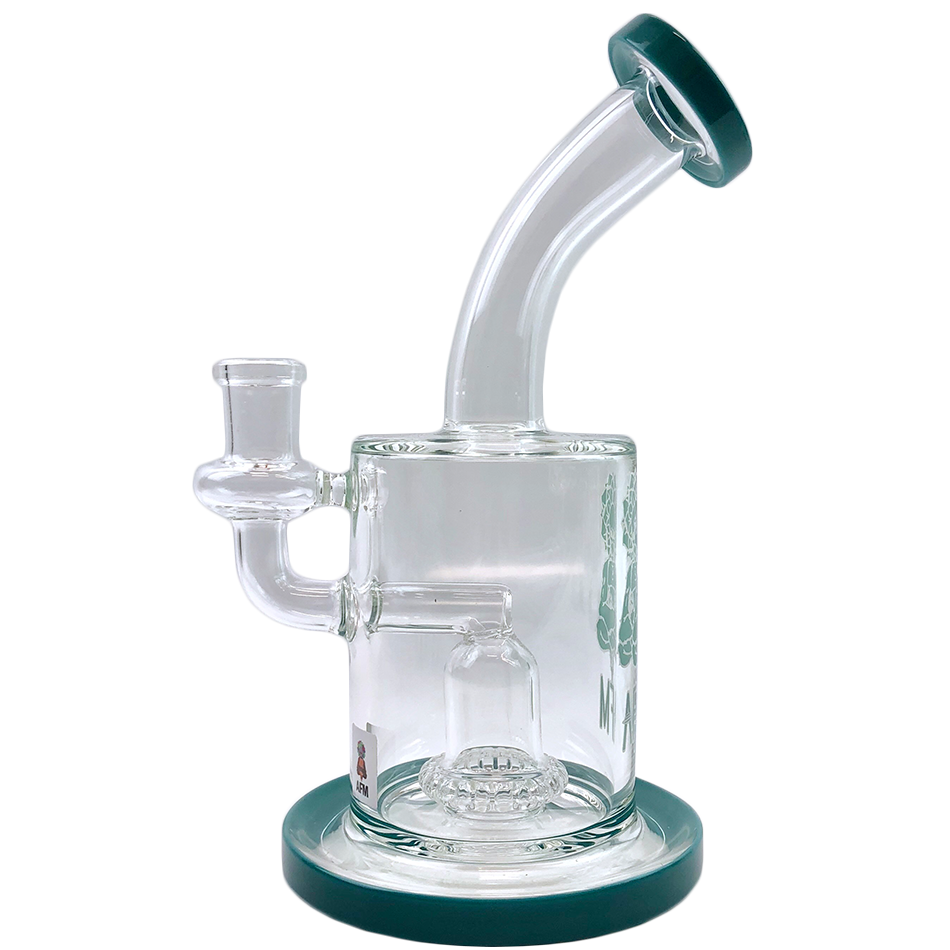 8" AFM Wave UFO Perc Glass Dab Rig + Banger Box Set | AFM Smoke
