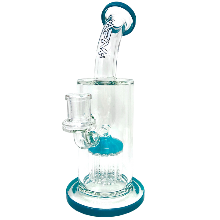 9" AFM Groovy Arm Perc Glass Dab Rig | AFM Smoke