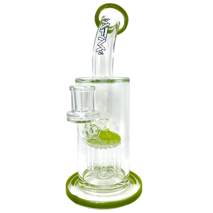 9" AFM Groovy Arm Perc Glass Dab Rig | AFM Smoke