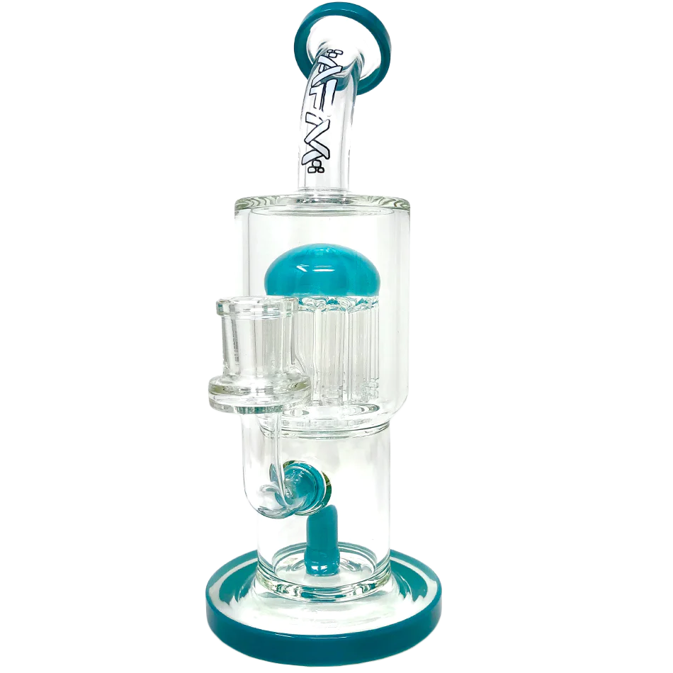 9" AFM Groovy Tree Arm Perc Dab Rig