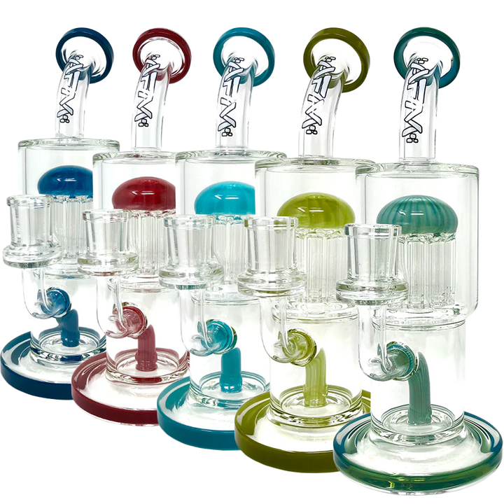 9" AFM Groovy Tree Arm Perc Dab Rig