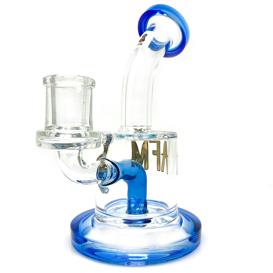 6.5" AFM Killer Colored Glass Mini Dab Rig | AFM Smoke
