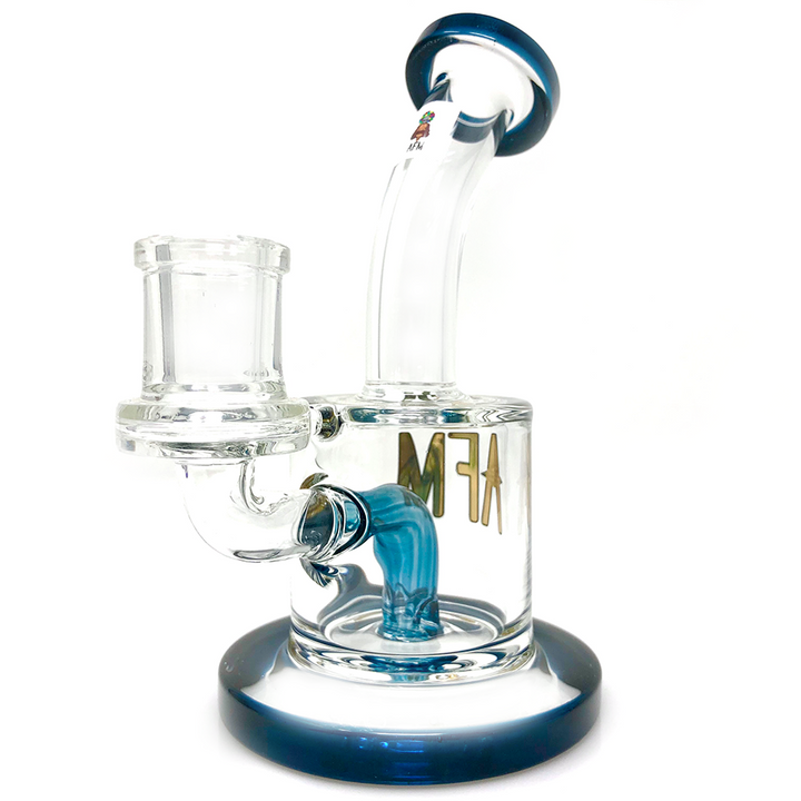 6.5" AFM Killer Colored Glass Mini Dab Rig | AFM Smoke