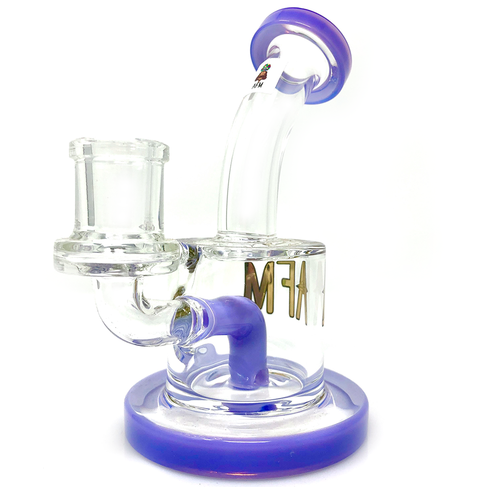 6.5" AFM Killer Colored Glass Mini Dab Rig | AFM Smoke