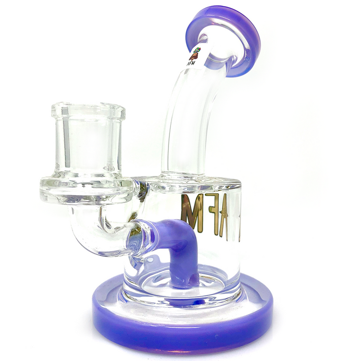 6.5" AFM Killer Colored Glass Mini Dab Rig | AFM Smoke