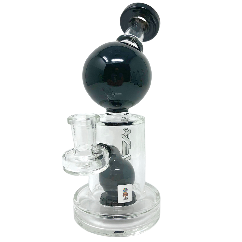8" AFM Bubble Head Glass Dab Rig | AFM Smoke