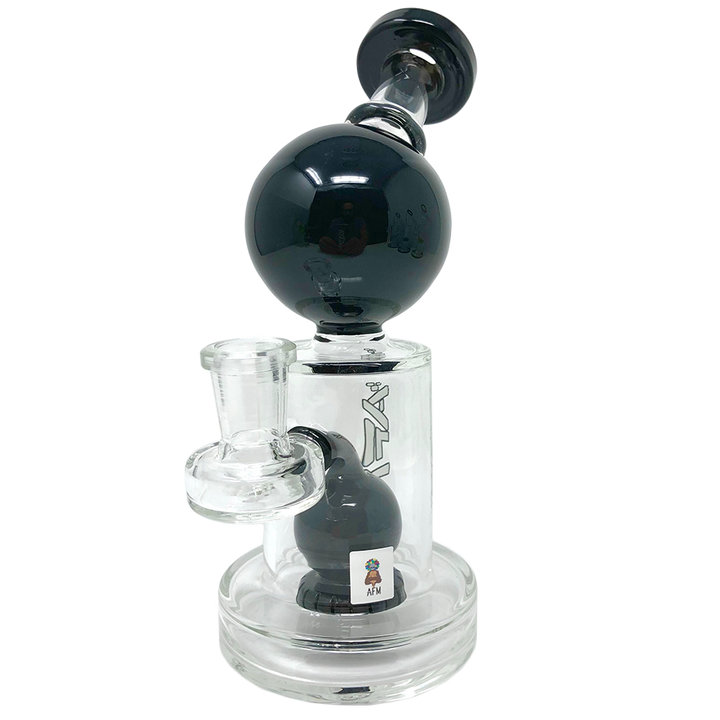 8" AFM Bubble Head Glass Dab Rig | AFM Smoke
