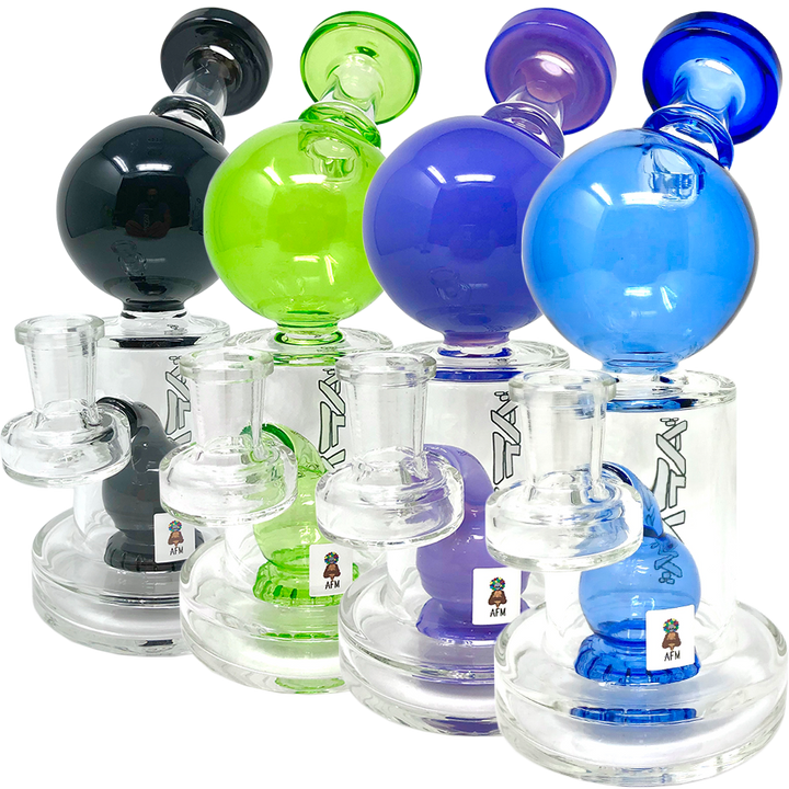 8" AFM Bubble Head Glass Dab Rig | AFM Smoke