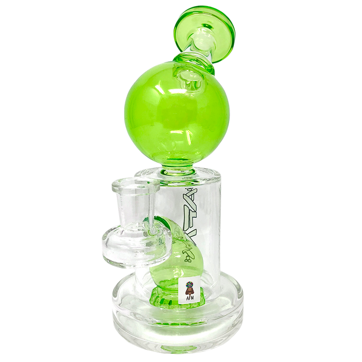8" AFM Bubble Head Glass Dab Rig | AFM Smoke