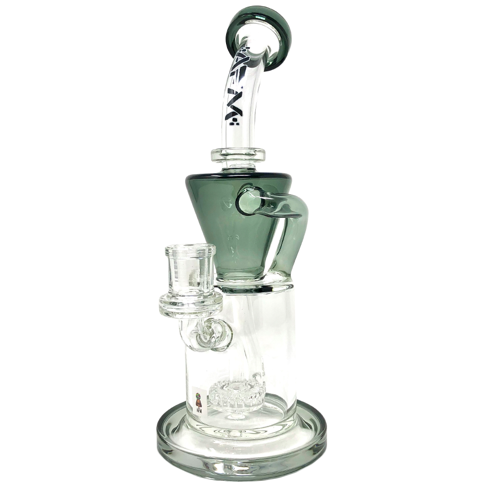 10.5" AFM Glass Glass Drain Incycler Dab Rig