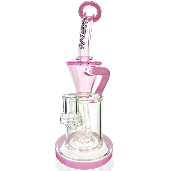 AFM 10″ Drain Incycler Double Color Dab Rig