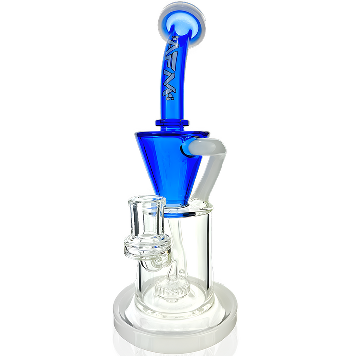 AFM 10″ Drain Incycler Double Color Dab Rig