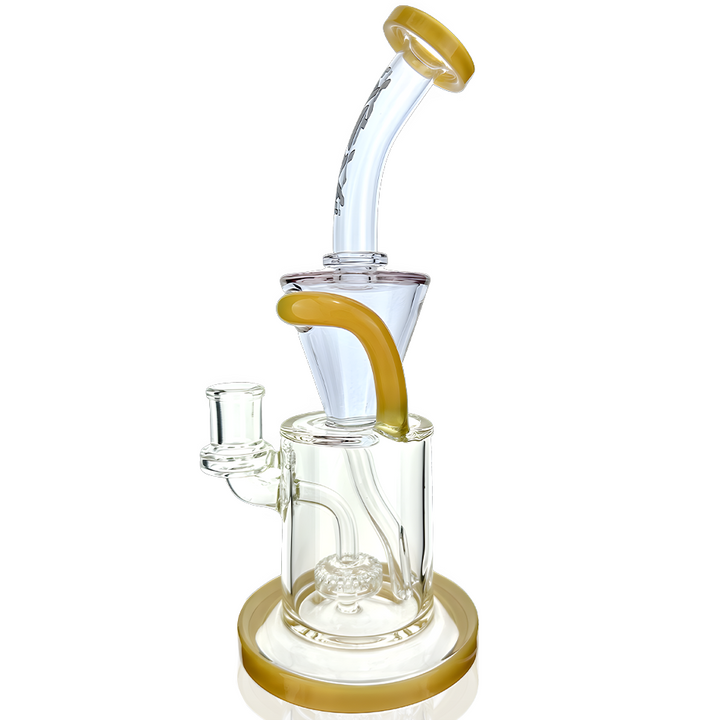 AFM 10″ Drain Incycler Double Color Dab Rig