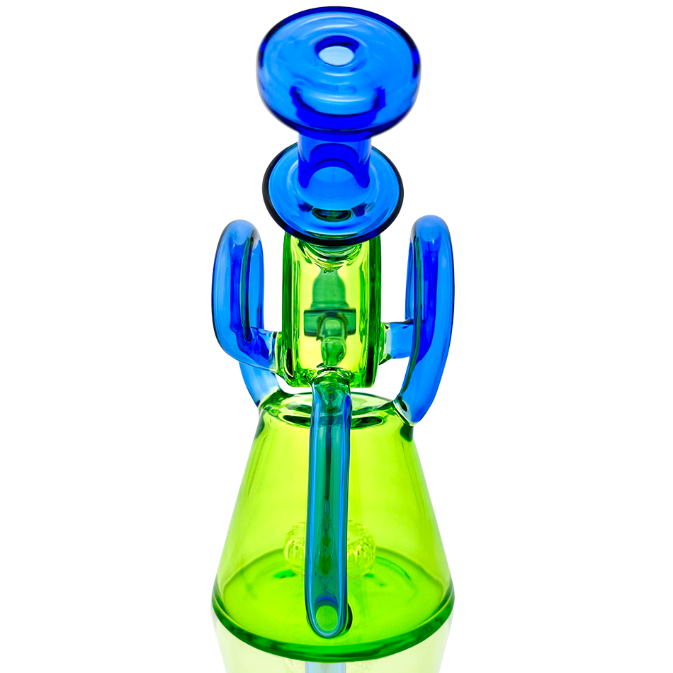 AFM 8″ Double Ram Recycler Dab Rig