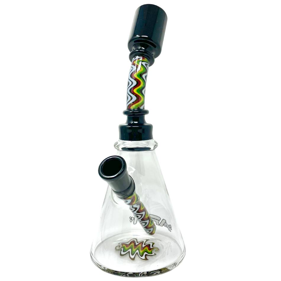 8.5" AFM Reversal Wig Wag Power Glass Beaker Bong