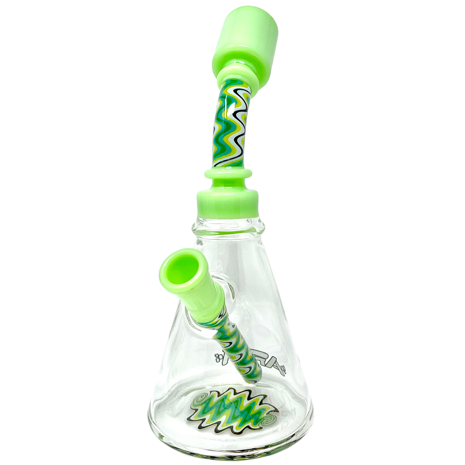 8.5" AFM Reversal Wig Wag Power Glass Beaker Bong