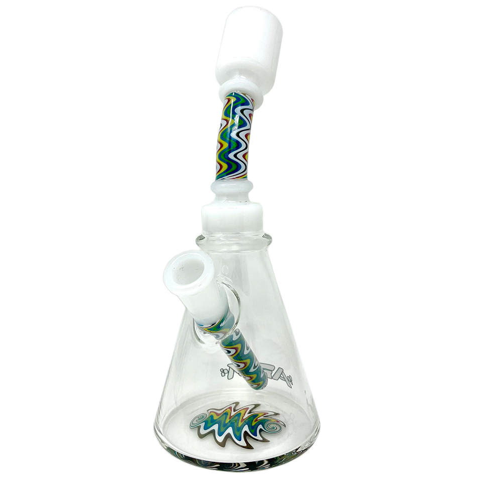 8.5" AFM Reversal Wig Wag Power Glass Beaker Bong