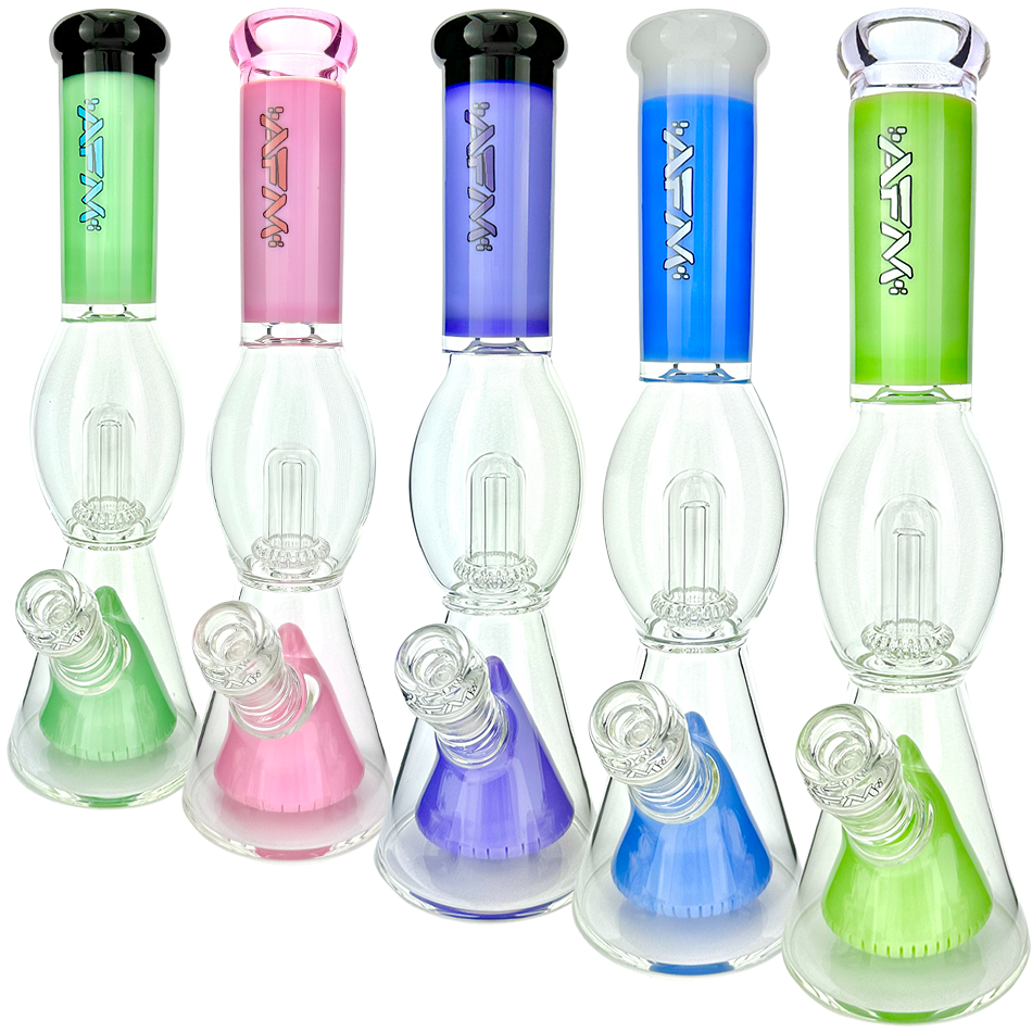 13″ AFM UFO Pyramid Beaker Bong | AFM Smoke