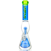 16" AFM Glass UFO Pyramid Perc Glass Beaker Bong