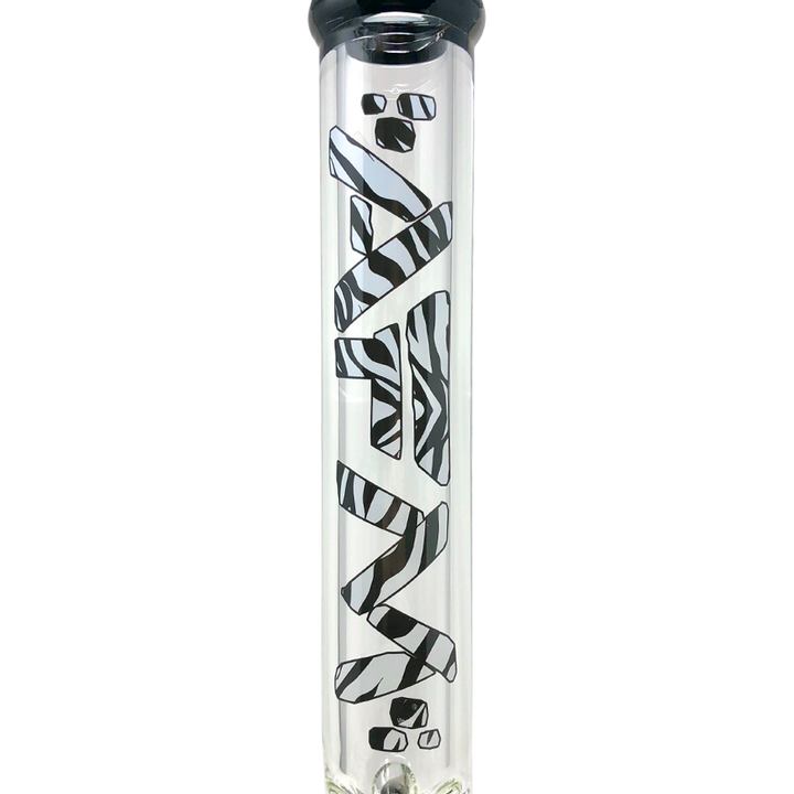 18″ AFM Zebra 9mm Glass Beaker Bong