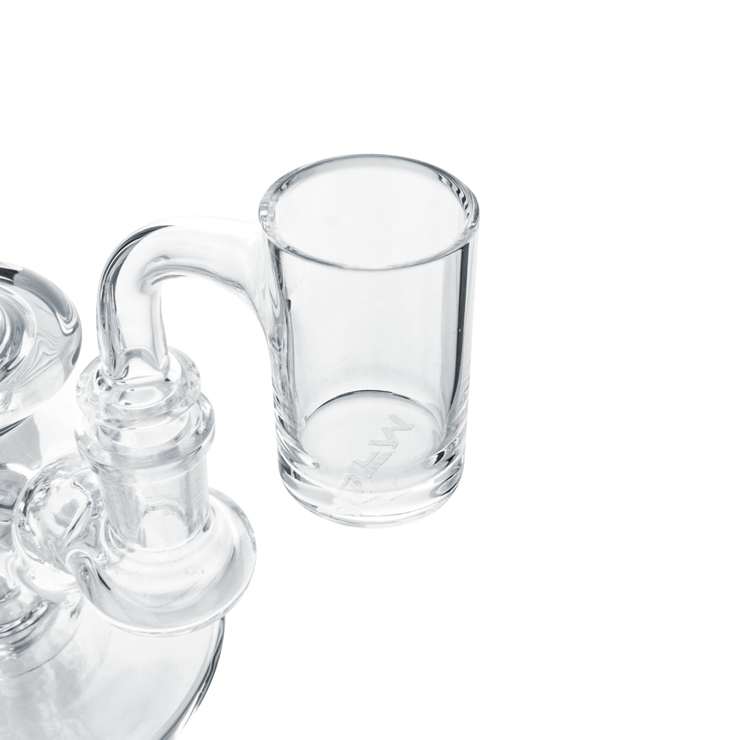 AFM Full Weld Thick Bottom Quartz Dab Banger – 2mm Walls, 25mm Bucket Nail for Concentrates