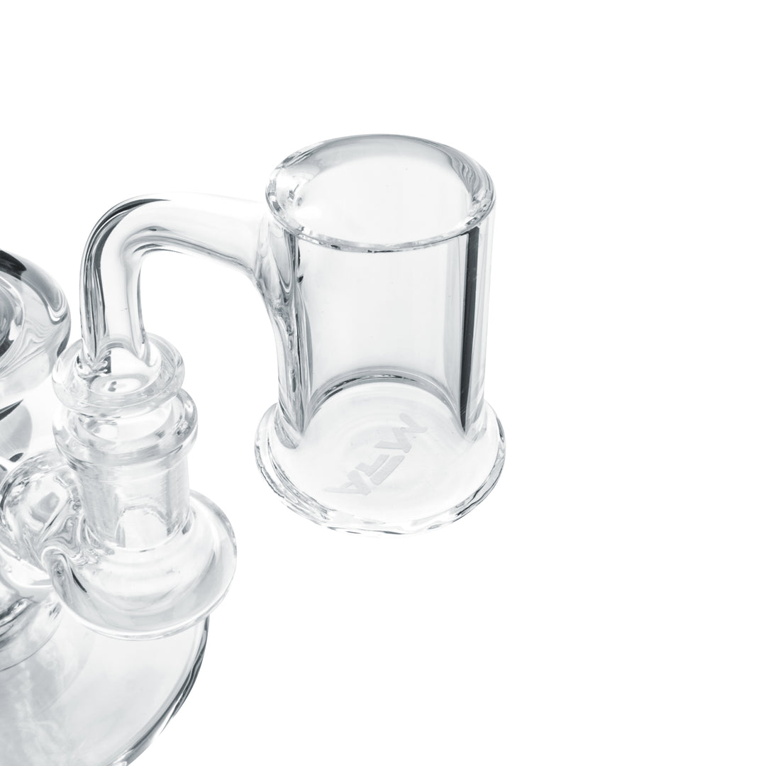 AFM Full Weld Bell Bottom Quartz Dab Banger – 3 mm Thick, 25 mm Bucket Nail for Concentrates | AFM Smoke
