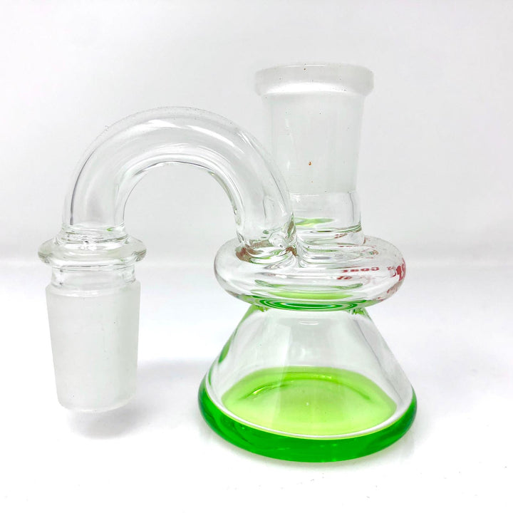 AFM Lucky Goat Color Glass 3″ Dry Ash Catcher 14mm Male/ 18mm Male | AFM Smoke