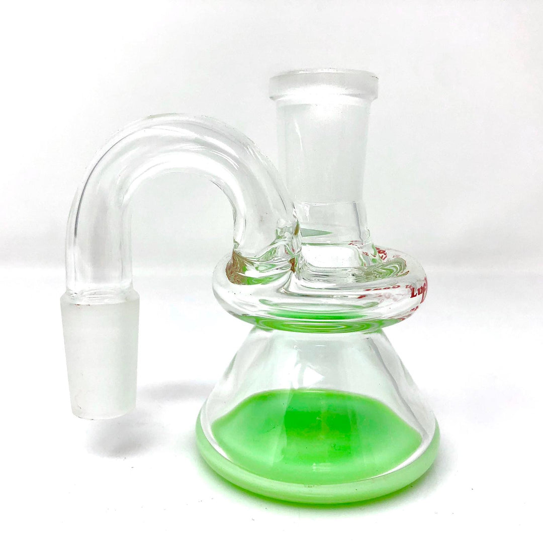AFM Lucky Goat Color Glass 3″ Dry Ash Catcher 14mm Male/ 18mm Male | AFM Smoke