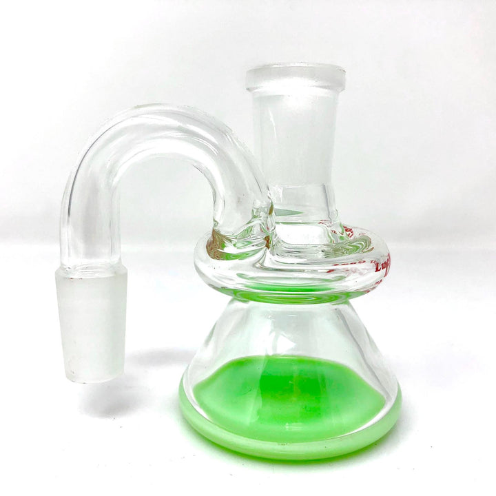 AFM Lucky Goat Color Glass 3″ Dry Ash Catcher 14mm Male/ 18mm Male | AFM Smoke