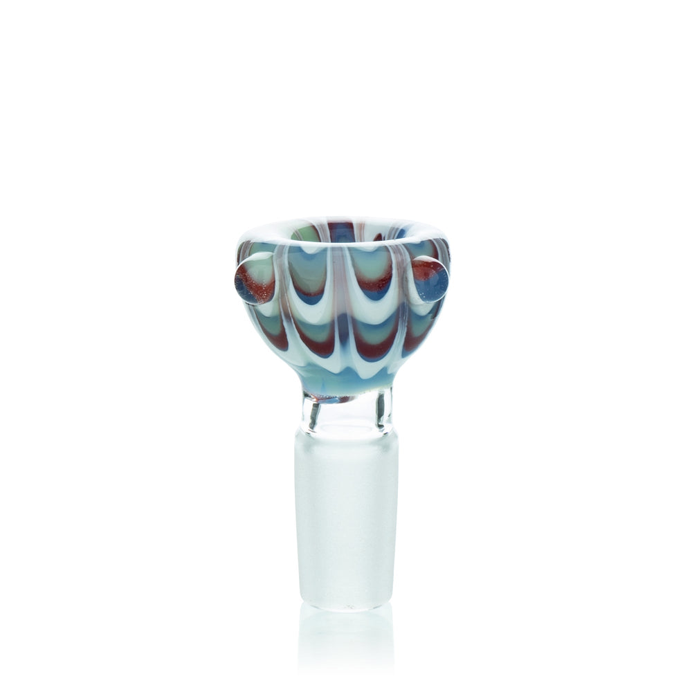 Lucky Goat Groovy Glass Bowl | AFM Smoke