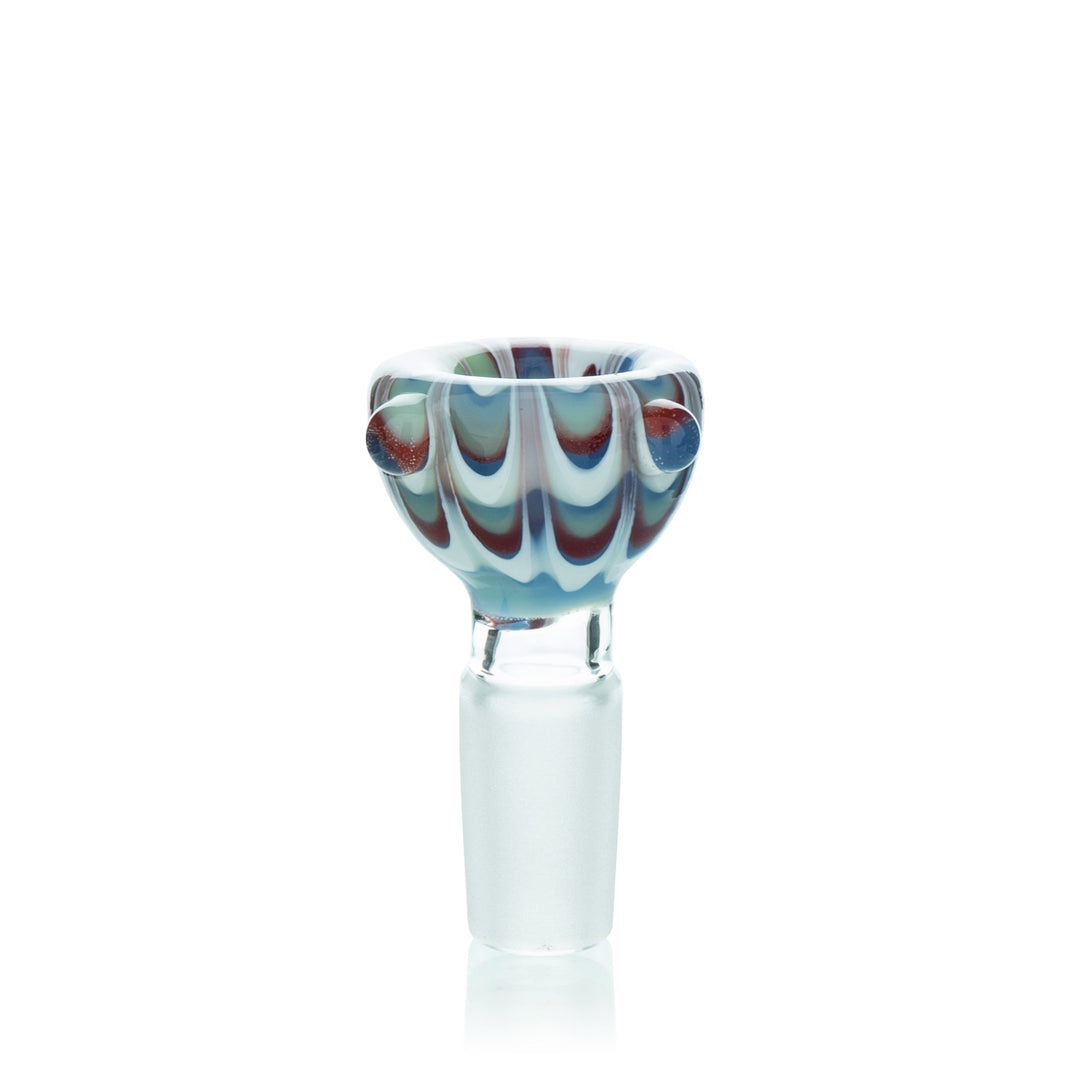 Lucky Goat Groovy Glass Bowl | AFM Smoke