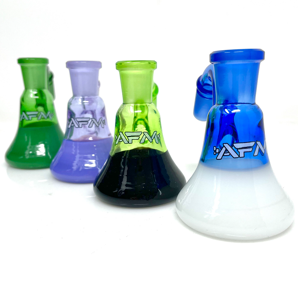 AFM Double Color Dry 3″ Glass Ash Catcher | AFM Smoke