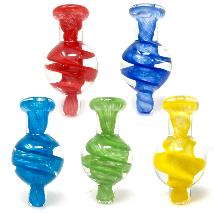 AFM Spiral Glass Carb Cap | AFM Smoke