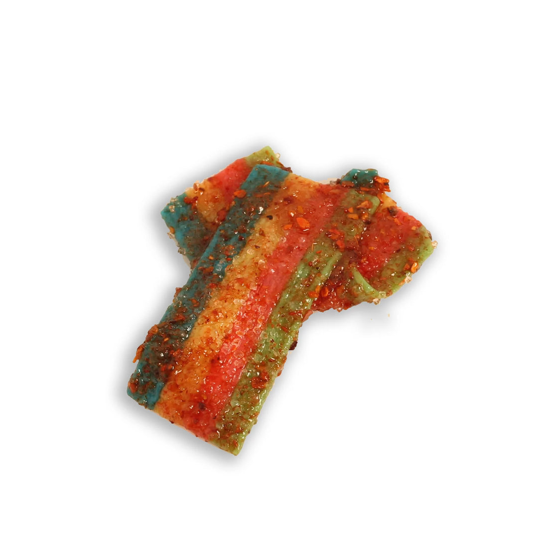 Chilli Bomba Rainbow Belts Chili Chamoy Candy 4oz Bag | AFM Smoke
