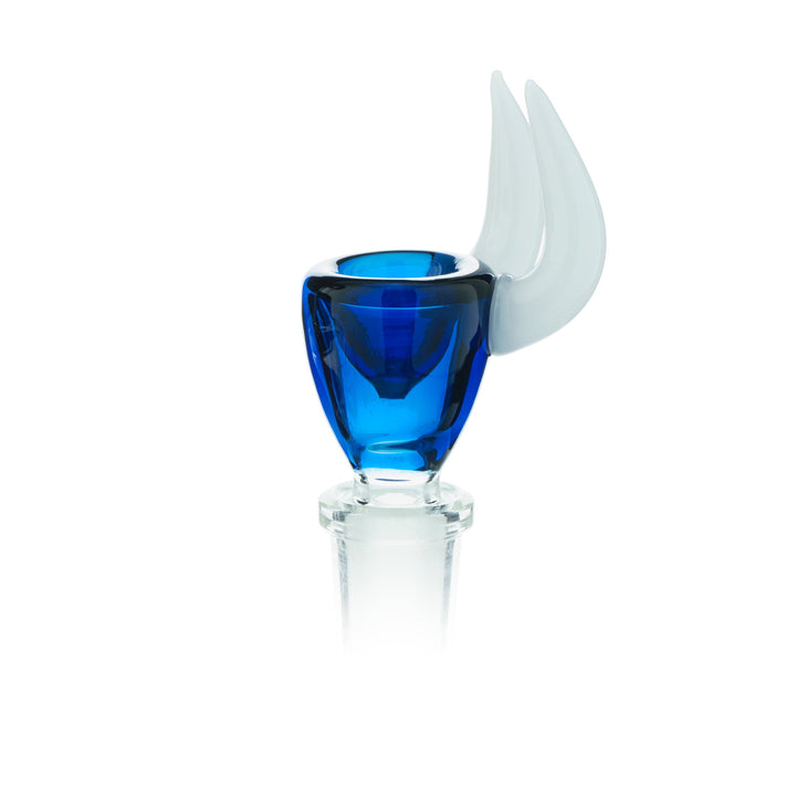 Lucky Goat Double Horn Glass Bowl