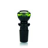 Lucky Goat Colored Rim Glass Bowl