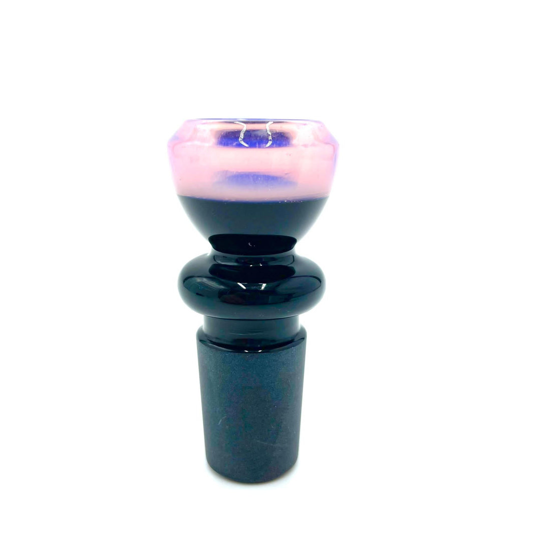 Lucky Goat Colored Rim Glass Bowl | AFM Smoke