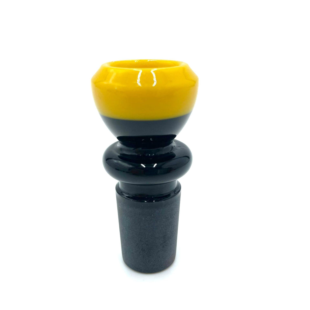 Lucky Goat Colored Rim Glass Bowl | AFM Smoke