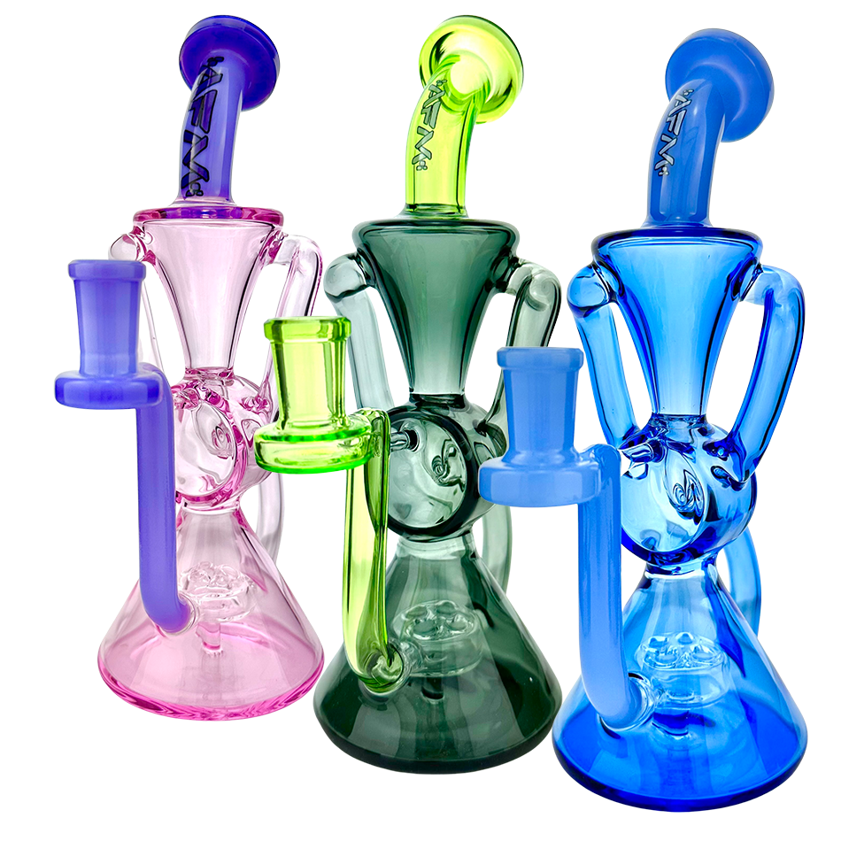 AFM 8.5″ Virgo Glass Recycler Dab Rig