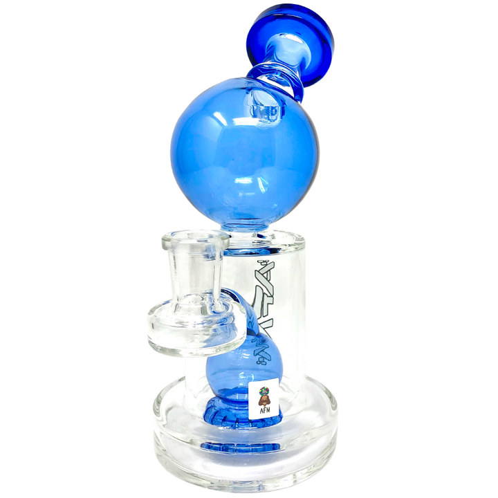 8" AFM Bubble Head Glass Dab Rig | AFM Smoke