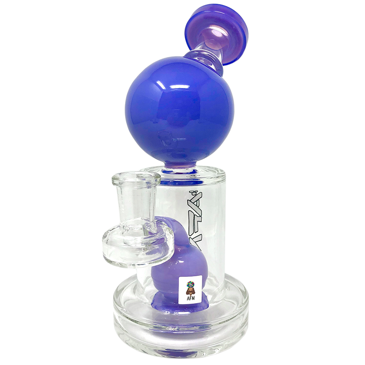 8" AFM Bubble Head Glass Dab Rig | AFM Smoke