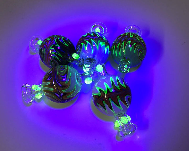 AFM UV Reactive Glass Carb Cap | AFM Smoke